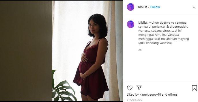 Bibi Ardiansyah minta doa. (Instagram/@bibliss)
