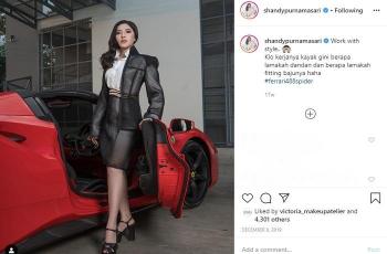 Shandy Purnamasari (Instagram @shandypurnamasari)