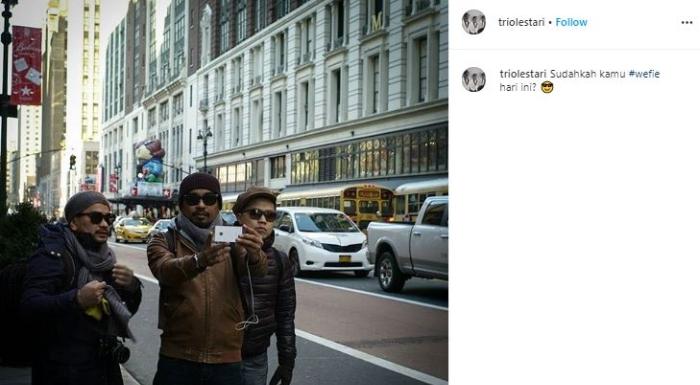 Momen kebersamaan Trio Lestari. (Instagram/@triolestari)