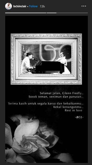 Postingan perdana Bunga Citra Lestari. (Instagram/@bclsinclair)