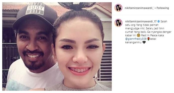Glenn Fredly dan Nikita Mirzani. (Instagram/@nikitamirzanimawardi_17)