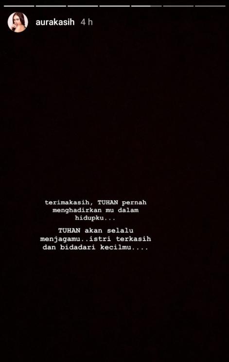 Aura Kasih kenang Glenn Fredly (Instagram/@aurakasih)