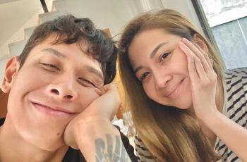 Andrea Dian Pamer Foto Lagi Mandi sama Suami: Awas Perih Kena Mata!