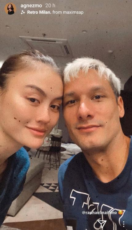 Agnez Mo dan Raphael Maitimo (Instagram/@agnezmo)
