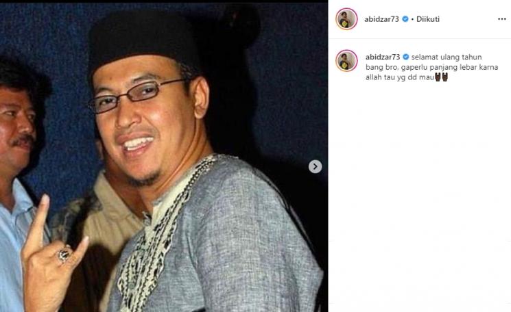 Mendiang Uje (Instagram/@abidzar73)