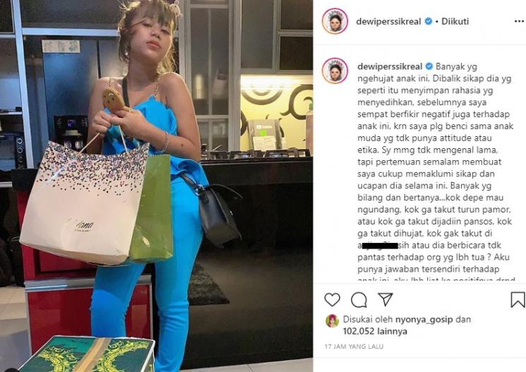 Cimoy Montok (Instagram/@dewiperssikreal)