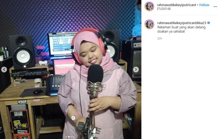 Kekeyi. (Instagram/@rahmawatikekeyiputricantikka23)