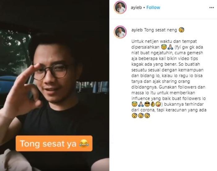 dr Rahmat Arief. (Instagram/@ayieb)
