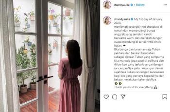 Sudut rumah Shandy Aulia (Instagram/@shandyaulia)