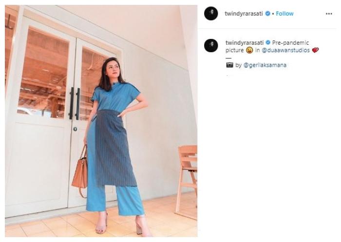 Twindy Rarasati. (Instagram/@twindyrarasati)
