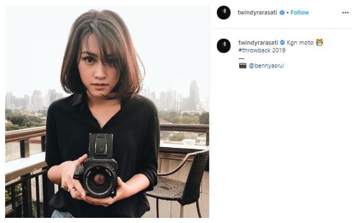 Twindy Rarasati. (Instagram/@twindyrarasati)