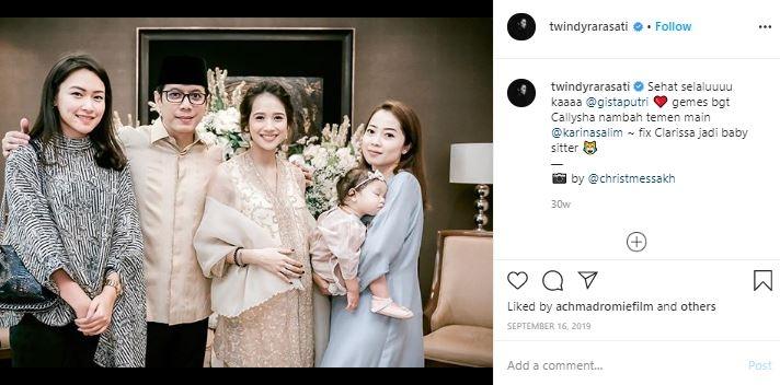 Twindy Rarasati. (Instagram/@twindyrarasati)