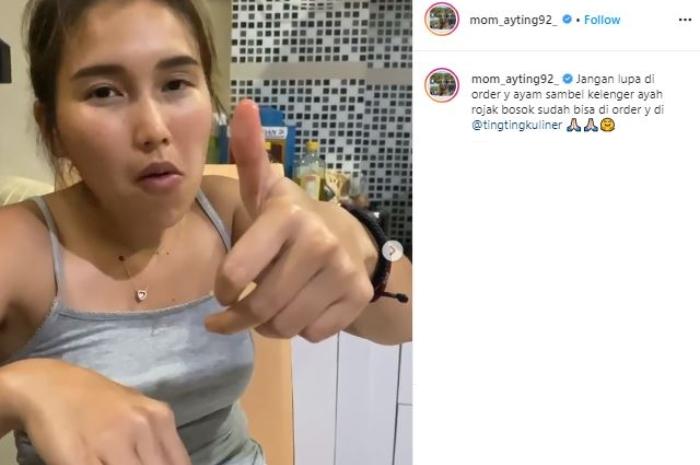 Ayu Ting Ting. (Instagram/@mom_ayting92)