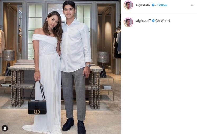 Al Ghazali dan Alyssa Daguise (Instagram/@alghazali7)
