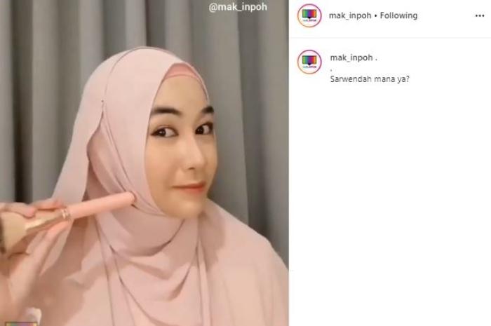 Personil eks Cherrybelle. (Instagram/@mak_inpoh)