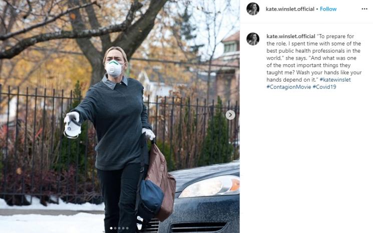 Cuplikan Contagion Movie. (Instagram/@kate.winslet.official)