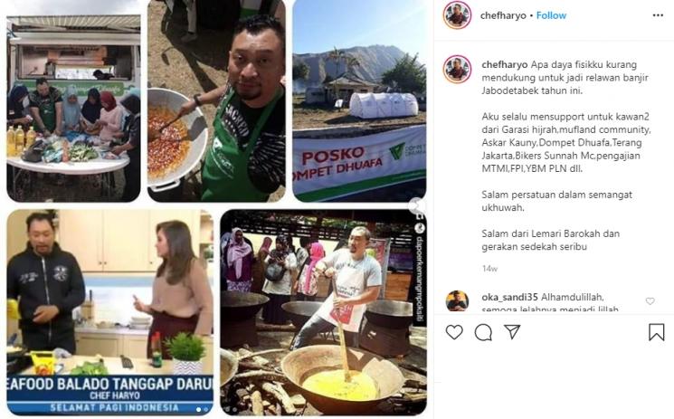 Chef Haryo (Instagram/@chefharyo)