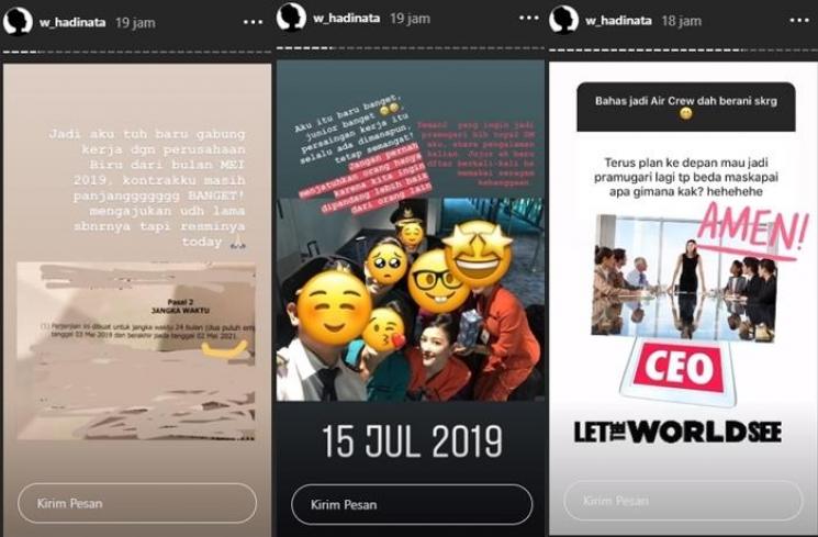 Siwi Sidi resign dari Garuda Indonesia (Instagram @w_hadinata)