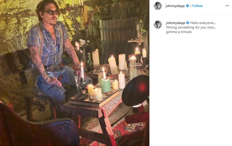 Johnny Depp (Instagram/@johnnydepp)
