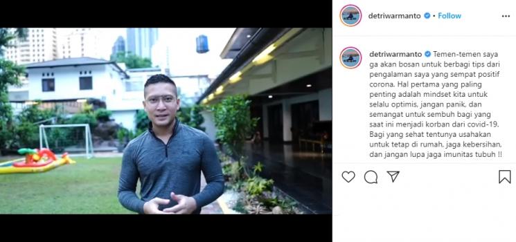 Detri Warmanto (Instagram/@detriwarmanto)