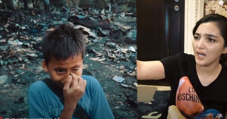 Rumah asuh anak Ashanty kebakaran. (Youtube/TheHermansyah)