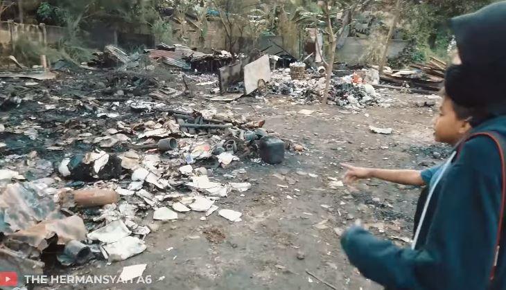 Rumah asuh anak Ashanty kebakaran. (Youtube/TheHermansyah)