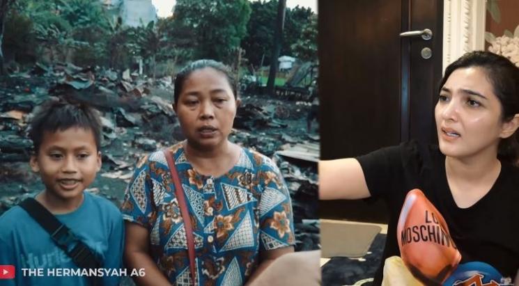 Rumah asuh anak Ashanty kebakaran. (Youtube/TheHermansyah)