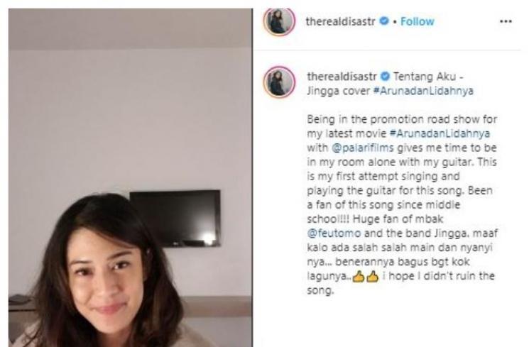 Dian Sastrowardoyo. (Instagram/@therealdisastr)