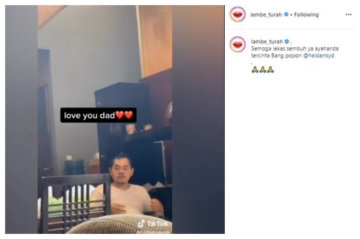 Viral Tik Tok kondisi Mat Solar. (Instagram/@lambe_turah)