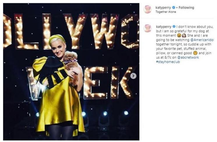 Katy Perry. (Instagram/@katyperry)