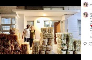 Potret kompak Alessia Cestaro dan Ahmad Affendy. (Instagram/@alessia89cestaro)