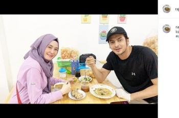 Potret kompak Alessia Cestaro dan Ahmad Affendy. (Instagram/@rajabugis_77)
