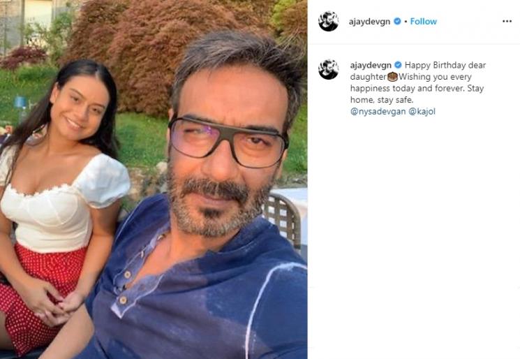 Nysa Devgan Ultah (Instagram/@ajaydevgn)