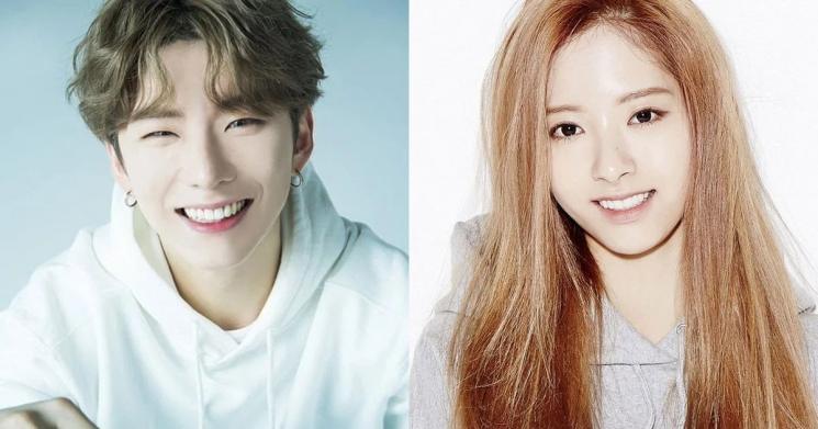 Kihyun MONSTA X dan Bona WJSN (Koreaboo)