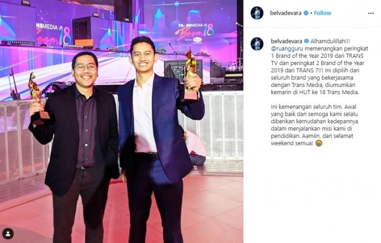 Belva Devara. (Instagram/@belvadevara)