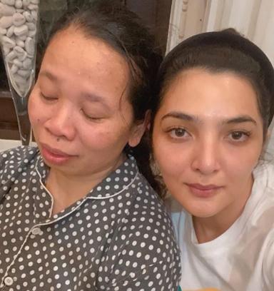 Potret dekat Ashanty dan Suwarsiha (Instagram/@ashanty_ash)