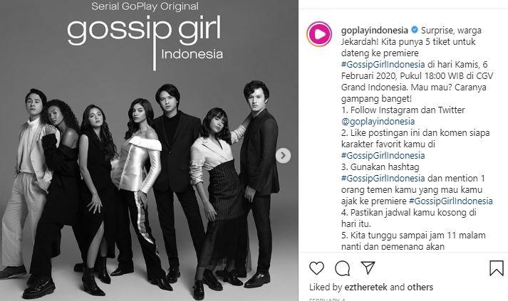 Gossip Girl. (Instagram/@goplayindonesia)