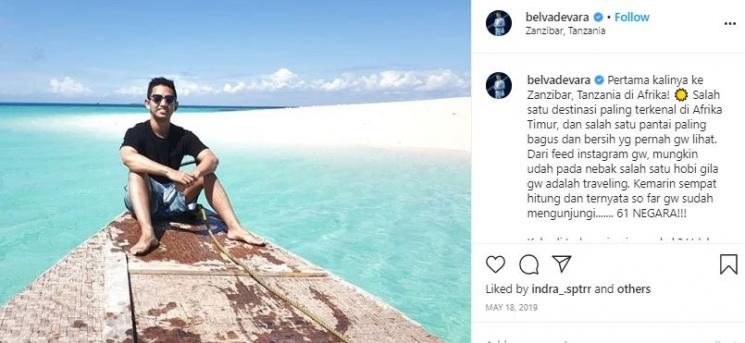 Gaya Kasual Belva Devara. (Instagram/@belvadevara)