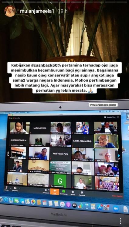 Mulan Jameela (Instagram/@mulanjameela1)