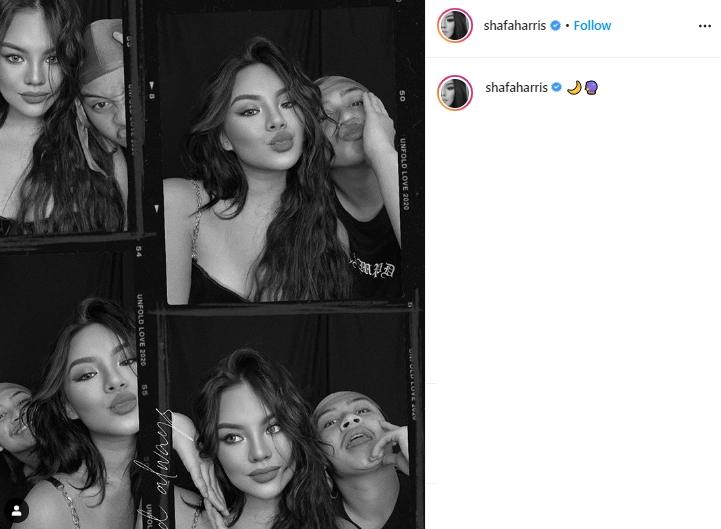 Shafa Harris dan Bastian Steel (Instagram/@shafaharris)