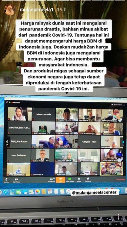 Mulan Jameela (Instagram/@mulanjameela1)