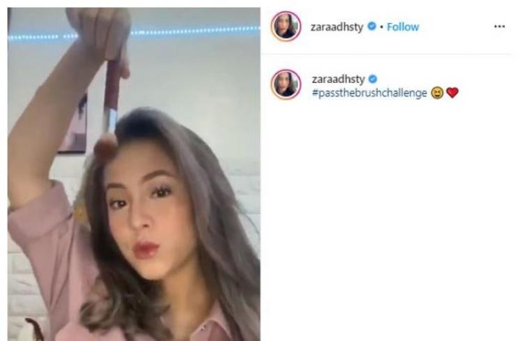 Adhisty Zara. (Instagram/@zaradhsty)