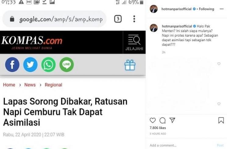 Hotman Paris (Instagram @hotmanparisofficial)