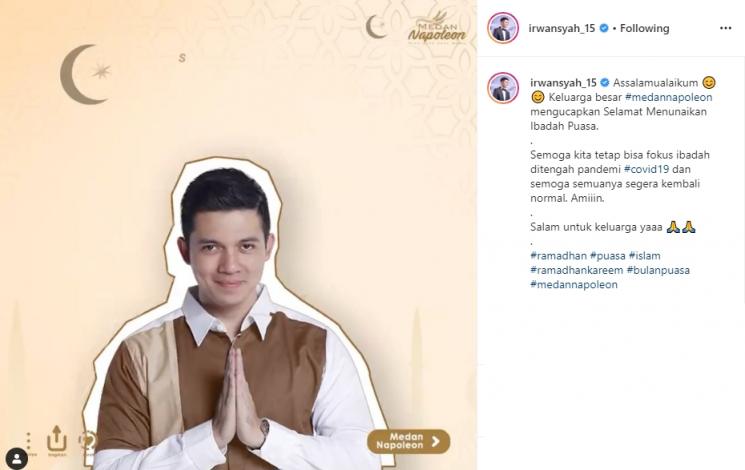 Irwansyah. (Instagram/@irwansyah_15)