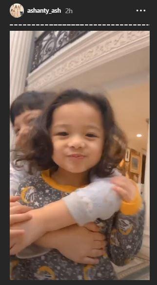 Ashanty, Arsy, Asrya Hermansyah. (Instagram/@ashanty_ash)