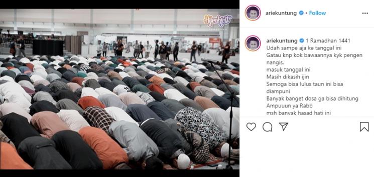 Arie Untung. (Instagram/@ariekuntung)