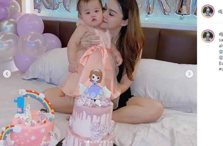Momen ulang tahun anak DJ Katty Butterfly. (Instagram/@dj_kattybutterfly36)