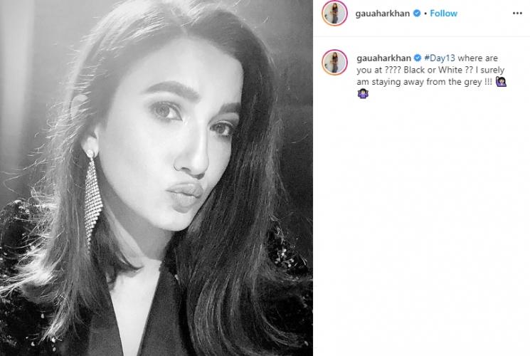 Seleb bollywood yang berpuasa selama Ramadan. (Instagram/@gauharkhan)