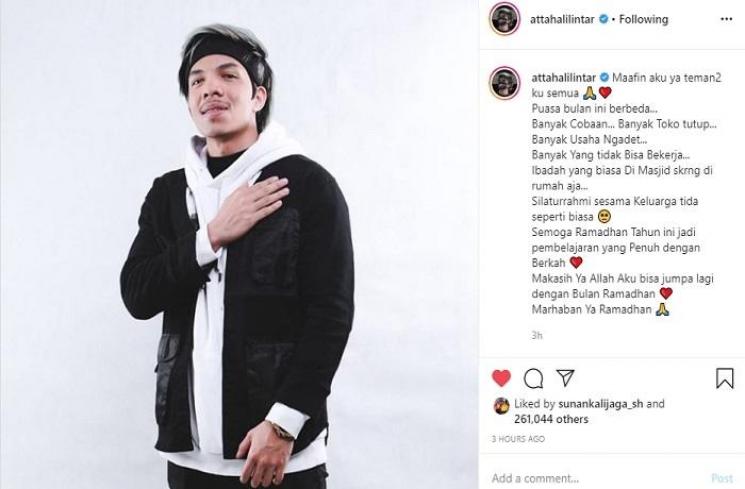 Atta Halilintar (Instagram @attahalilintar)