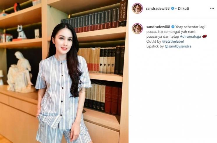 Sandra Dewi (Instagram/@sandradewi88)